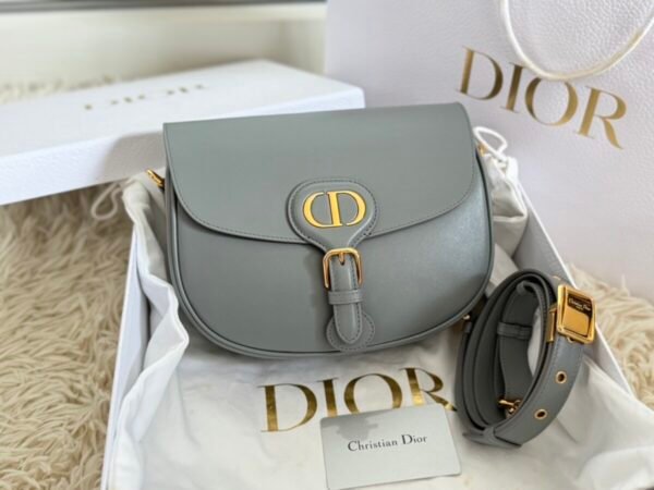 Dior Bobby medium Gray stone Y.21